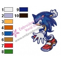 Sonic Embroidery Design 03